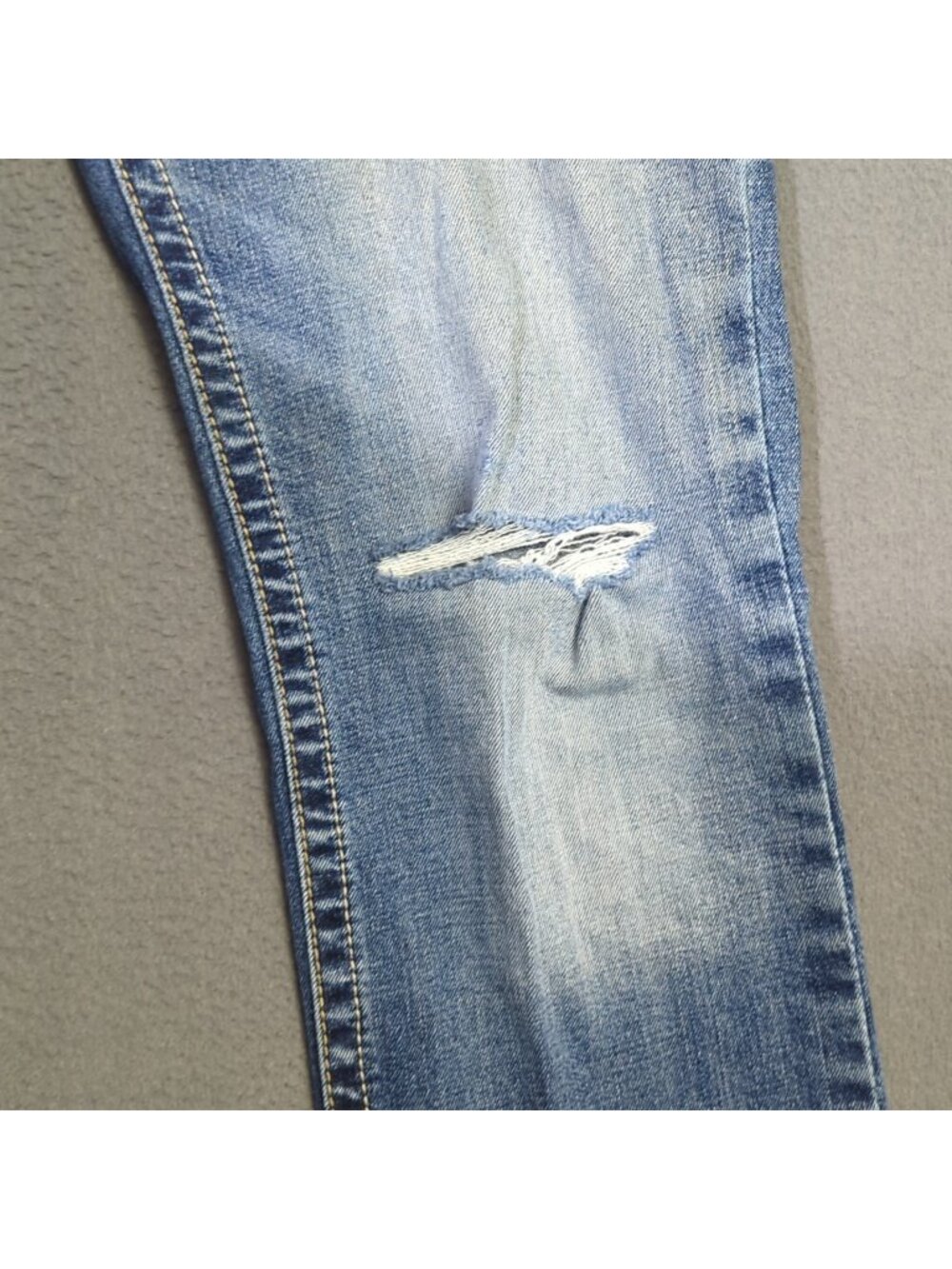 Ariat Jeans Men's 32x34 Blue M4 Low Rise Stretch Longspur Stackable Straight Leg - Picture 5 of 13